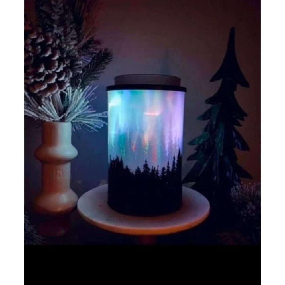 Scentsy Warmer Polar Panorama - Pre-Loved in box! - Limited Production